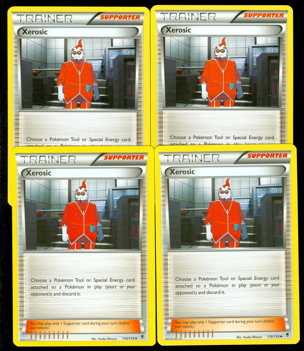 xerosic pokemon card 089/064 Xerosic's Machinations