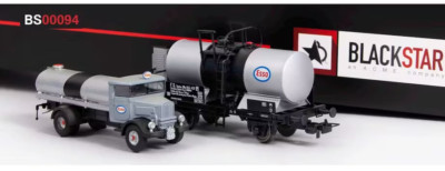 Schwarzer Stern BS00094 Tankwagen ESSO Und Lancia 3RO Tankwagen