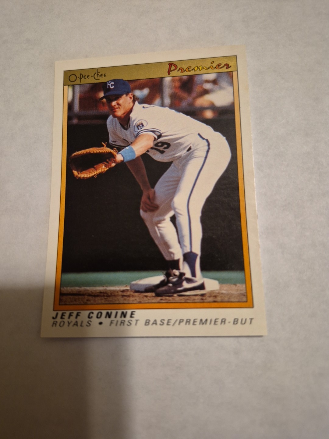 JEFF CONINE 1991 TOPPS O-PEE-CHEE PREMIER #26 FREE SHIPPING