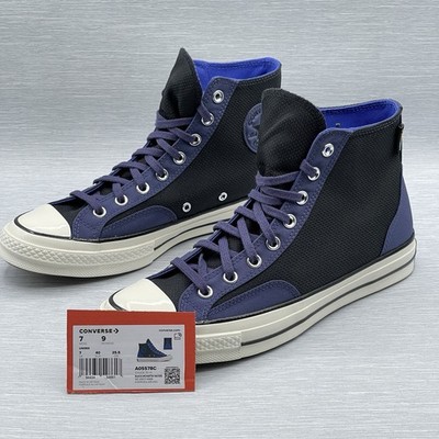 Converse Chuck 70 Men's 7 Sneakers Black Blue Utility Cordura Women's 9 A05578C