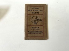 Lyman Rifle and Shot Gun Sights