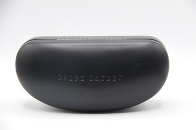 RALPH LAUREN BLACK LARGE AUTHENTIC EYEGLASSES SUNGLASSES HARD