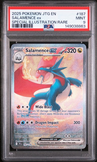 Salamence ex #187 (Journey Together (2025))