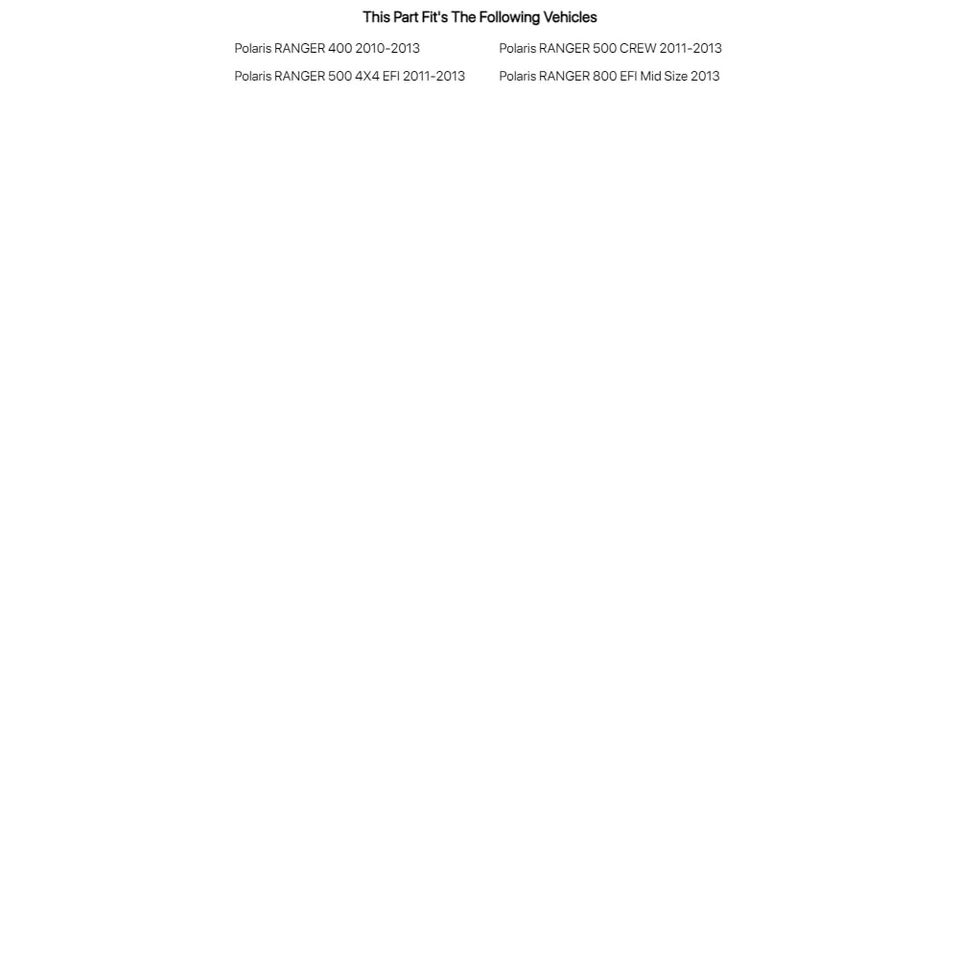 Комплект электронного гидроусилителя руля Tusk для POLARIS RANGER 500 CREW 2011-2013 - Изображение 4 из 4