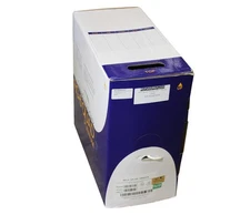 1000ft RG6 QUAD SHIELD/PLENUM HI-BANDWIDTH Bulk Coax Cable  White