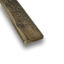 Pavimento Decking da esterno legno Pino impregnato in autoclave cm 2x9x300