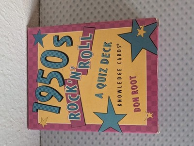 Pomegranate 1950s Rock 'N' Roll: A Quiz Deck Music Theme Complete Game