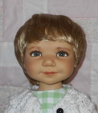 Kemper TYLER UNISEX Doll Wig SIZE 12/13 BLONDE Short Layered Hair/Bangs OS NWT