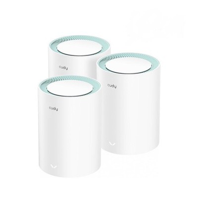 Cudy M1300 3-PACK mesh wi-fi system Dual-band (2.4 GHz / 5 GHz) Wi-Fi 5