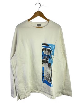 C.E(CAV EMPT) Washed Sweatshirt white XL Used