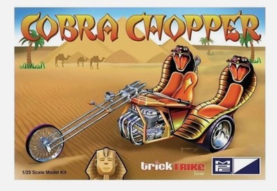 MPC 1:25 - 896 Cobra Chopper Trick Trikes Series Snap Kit
