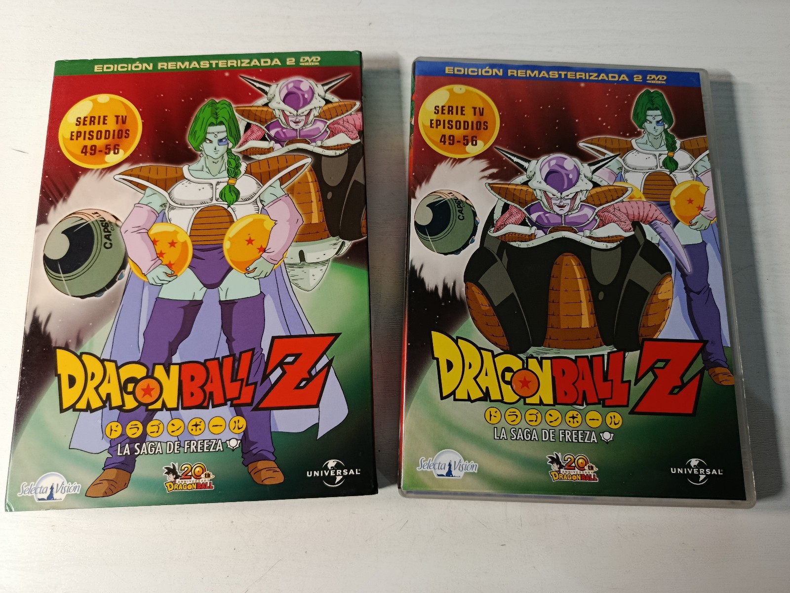 DRAGON BALL Z Saga Saiyans Episodes 49-56 - 2 X DVD Español Japonés Region 2 AM
