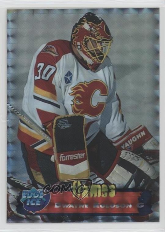 1995-96 Collector's Edge Ice Prism Dwayne Roloson #73 2a2
