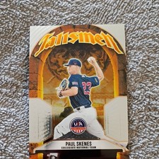 Panini Stars & Stripes Prizm Talisman Paul Skenes USA Baseball #18 2026