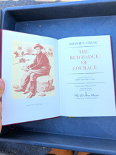 The Red Badge of Courage HC Stephen Crane Easton Press Leather Illus 2002