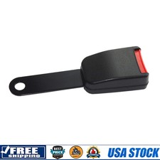 Universal Rear Seat Belt Buckle Receiver Black Plug Play No Wire Universal Rear Seat Belt Buckle Receiver Black Plug Play No Wire