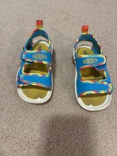 KEEN Kids Unisex Sandals Blue Multicolor US 8 EU 24 UK 7