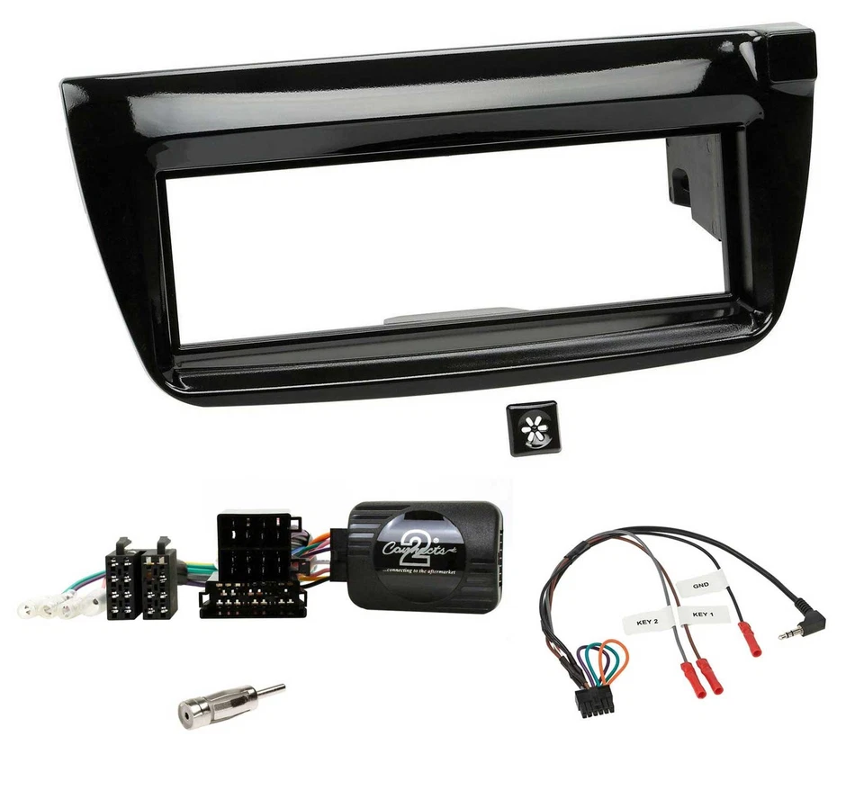 JVC Bluetooth Lenkrad USB DAB Autoradio für Fiat Doblo 2012-2015 piano - Bild 3 von 4