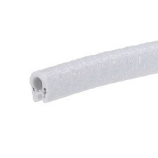 Edge Trim U Shape Rubber Fits 0.5-1.5mm Edge 8.2Ft/2.5Meter Edge Guards White