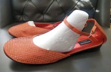 Sonia Rykiel Rhinestone embellished Ankle-strap flats, sz 41