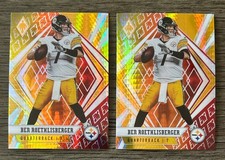 Ben Roethlisberger 2020 Panini Phoenix Football Fire Burst (2) Steelers