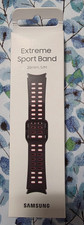 Samsung OEM Extreme Sport Band Galaxy Watch 4/5/6 - 20mm - Black/Red - Open Box