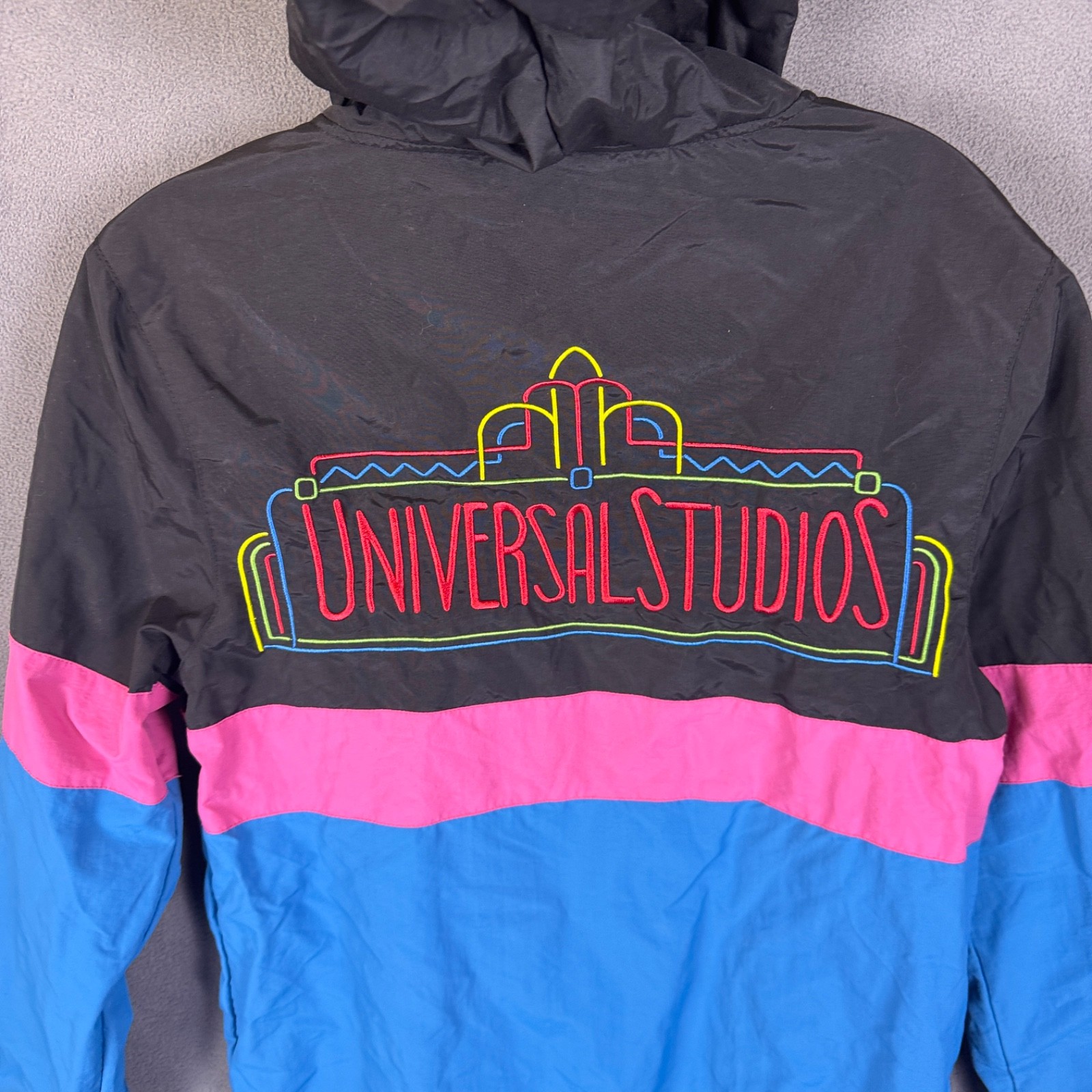 Universal Studios Windbreaker Jacket Size XS Marq… - image 5