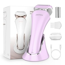 Electric Shaver for Women Rechargeable Wet Dry Electric Razor for Women, Lilac