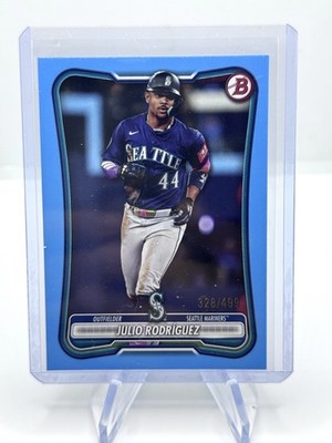 2026 Bowman Sky Blue Julio Rodriguez /499 Mariners #5