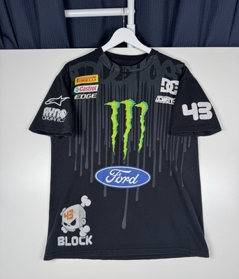 Vintage DC Shoes x Monster KEN BLOCK Shirt - Men's Medium