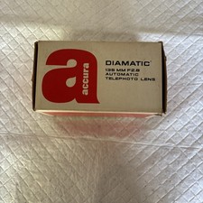 Accura Diamatic 135 MM F2.8 Auto Telephoto Prime Lens for 55MM Acc.Cameras 234