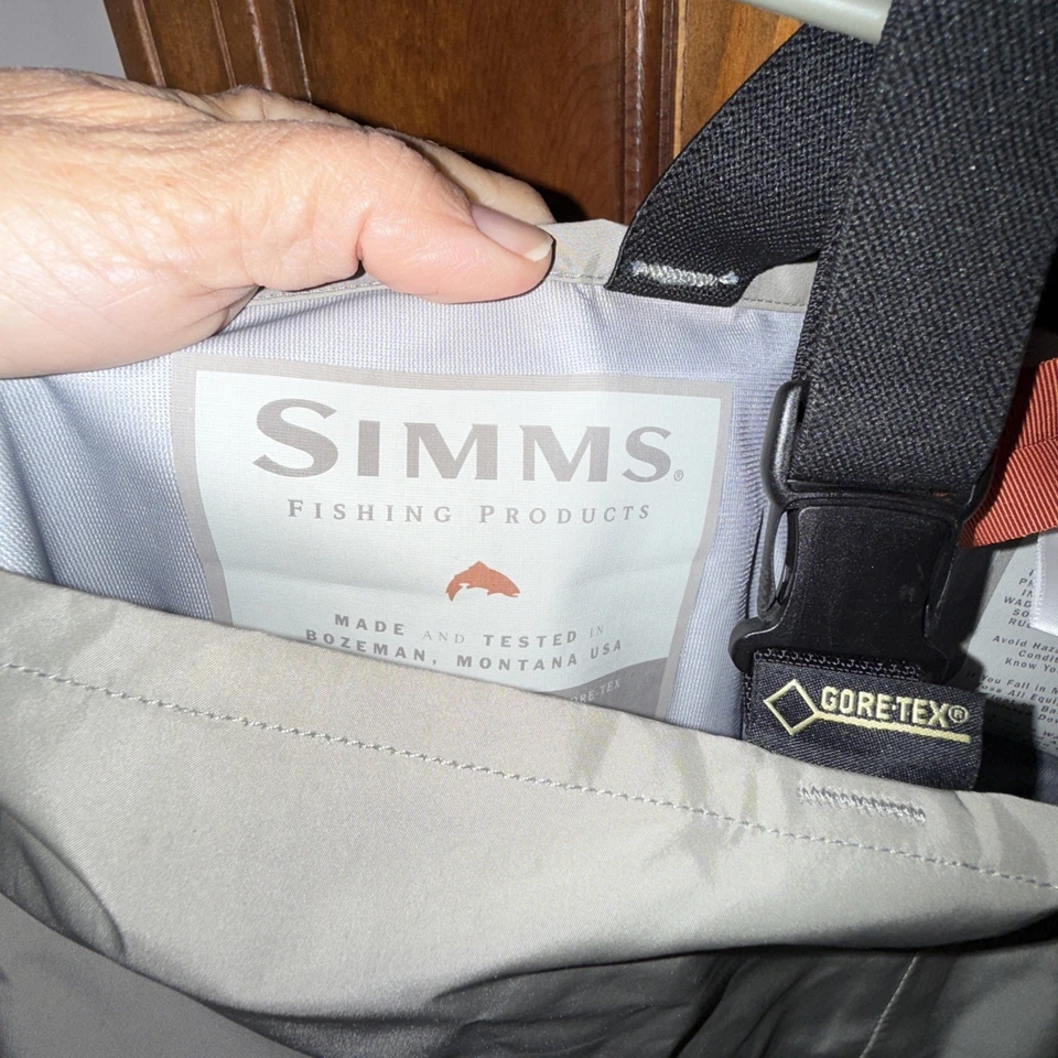 Simms Tributary Kids' Stockingfoot Waders Tan, Size S - Image 4 of 4