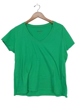 BLOOM T-shirt col en V Dames Haut T EU 40 vert style décontracté - Photo 1/4