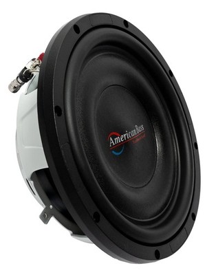 AMERICAN BASS TITANIUM 10  SLIM 500W RMS SHALLOW-MOUNT 4-OHM DVC SUBWOOFER SUB
