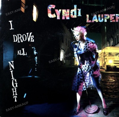 Cyndi Lauper - I Drove All Night 7in (VG/VG) .