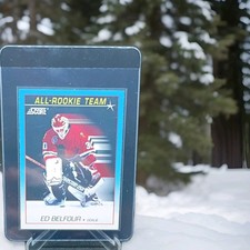1991-92 Score Canadian - All-Rookie Team Ed Belfour #378