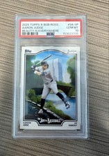 2025 Topps X Bob Ross the Joy of Baseball - Aaron Judge #34-SP Beauty Is...