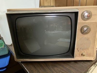 白金台building Television board 廃盤 希少 Zenith 12 Inch Black And White TV Late 60's Model B1331-3 Chassis