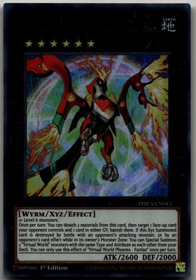Virtual World Phoenix - Fanfan Ultra Rare Phantom Rage PHRA-EN043 LP