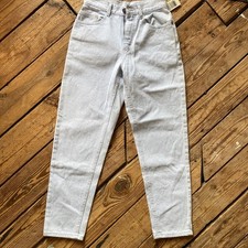 Vintage Deadstock Lee Womens Jeans Petite 7 Blue Denim Tags NOS USA Made Cotton