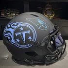 Eddie George Tennessee Titans Signed Full Size Authentic Football Helmet