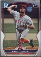 2023 Bowman Draft #BDC-23 Camden Minacci Chrome Baseball VG