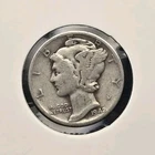 1942-P Mercury Dime 90% Silver US Mint Philadelphia