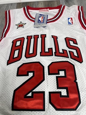 NEW MICHAEL JORDAN #23 Mitchell & Ness Authentic 2/8/1998 XL