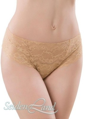 Slip Spitze Giulia von Cotton Club Rubino Leavers beige schwarz weiß