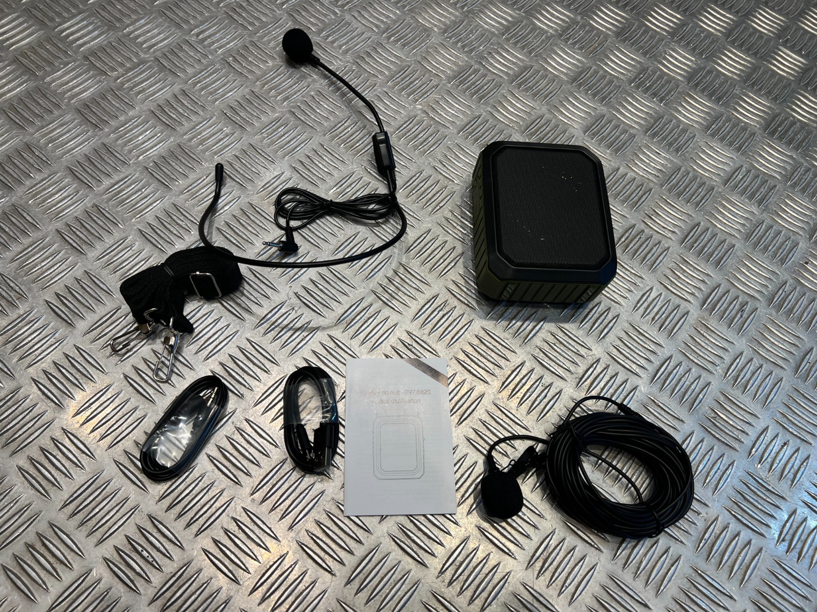 Enceinte amplificateur vocal SD-800 avec bluetooth 4.2 et veilleur nuit