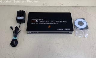 Monoprice HDX 404E HDMI 4x4 Matrix Switcher Splitter Tested