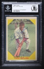 BAS 1960 Fleer Baseball Greats Luke Appling #27 BGS Authentic Auto HOF ow6