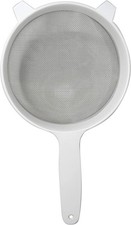 Norpro Stainless Steel Mesh Strainer, 8.5 Inches - White