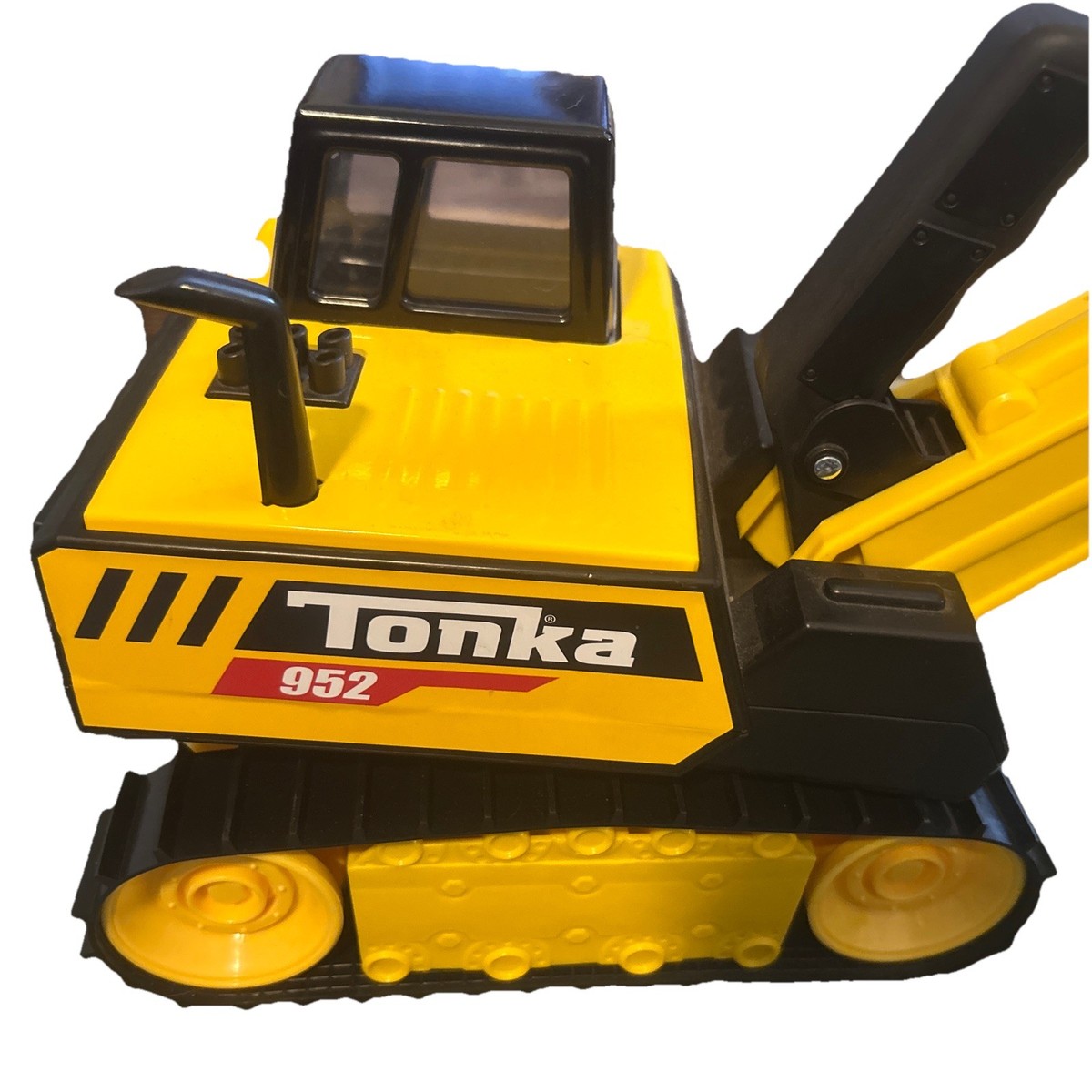 Hasbro Tonka Steel/Plastic Black & Yellow #952 Excavator | eBay
